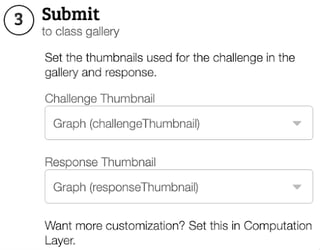 Screenshot of the Challenge Creator component showing that the 