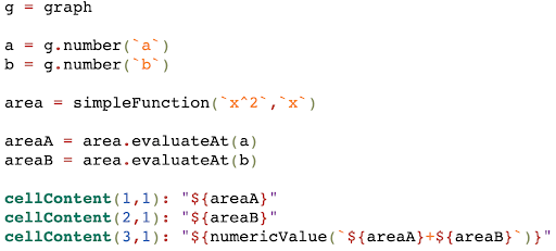 A screenshot of a Computation Layer script window showing several variables. Some examples of these are 